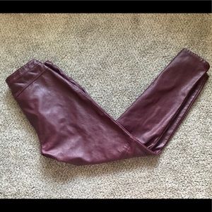 H&M Leather Pants